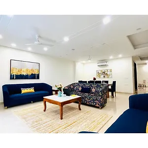Apartment Bluo Modern 3Bhk Saket - Lift, Parking, Balcony *